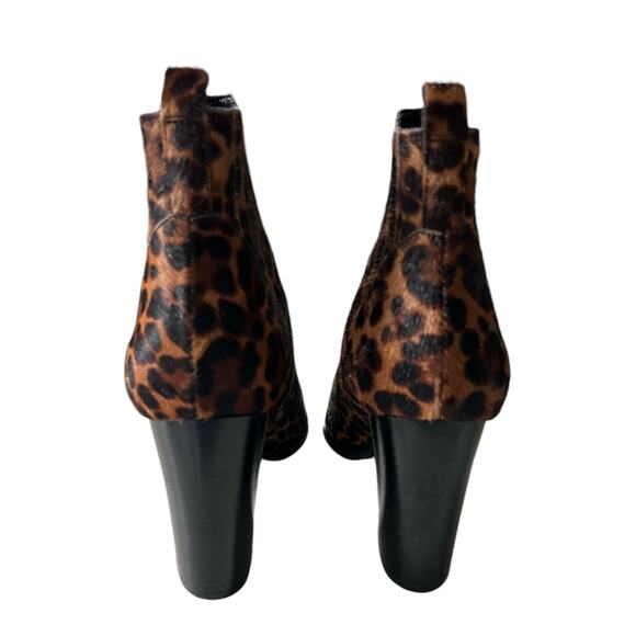 Marc Fisher Women’s Size 7.5M Animal Print‎ Cow Fur Alva Booties - Picture 4 of 8